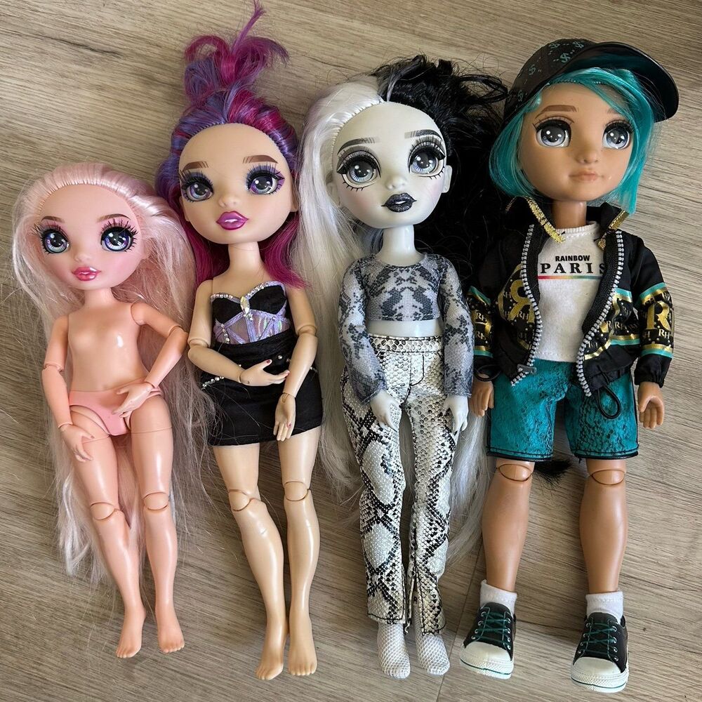 Rainbow High Dolls Bella Parker Emi Vanda Heather Grayson River Kendall